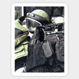 Police - Bomb Squad Uniform Sticker